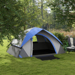 Outsunny 2 Man Dome Tent, 3000mm Waterproof