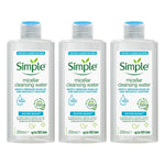 Water Boost Hydrating Micellar Water Cleanser For Dry Skin, 3pk X 200ml | Set of 3 | White