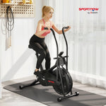 Exercise Bike With Adjustable Seat & Lcd Display