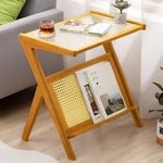 Breeins Small Bamboo End Table
