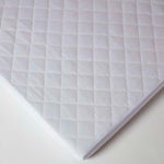 Quilted Mattress Protector | Single | White