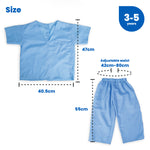 Kids Doctor Costume And Accessories - For 3-5 Year Olds