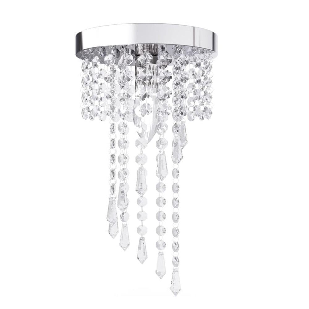 Bath Plus TB+ Mini Raindrop Crystal Chandelier Light Fixture