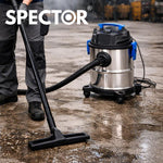 Wet Dry Vacuum Cleaner 20l 1200w Blowing Function Powerful Industrial | Blue