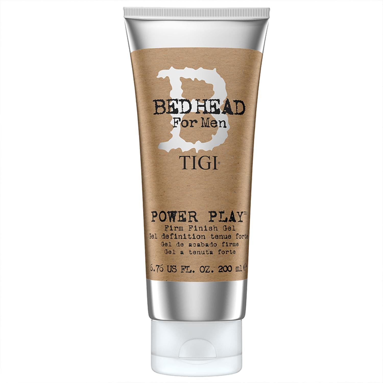 Power Play Mens Hair Gel For Strong Hold 200ml, 2pk