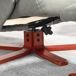 135 Degree Reclining Armchair With Footstool For Living Room | One Size | Gray