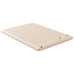 Double Air Bed With Foot Pump Inflatable Mattress | White