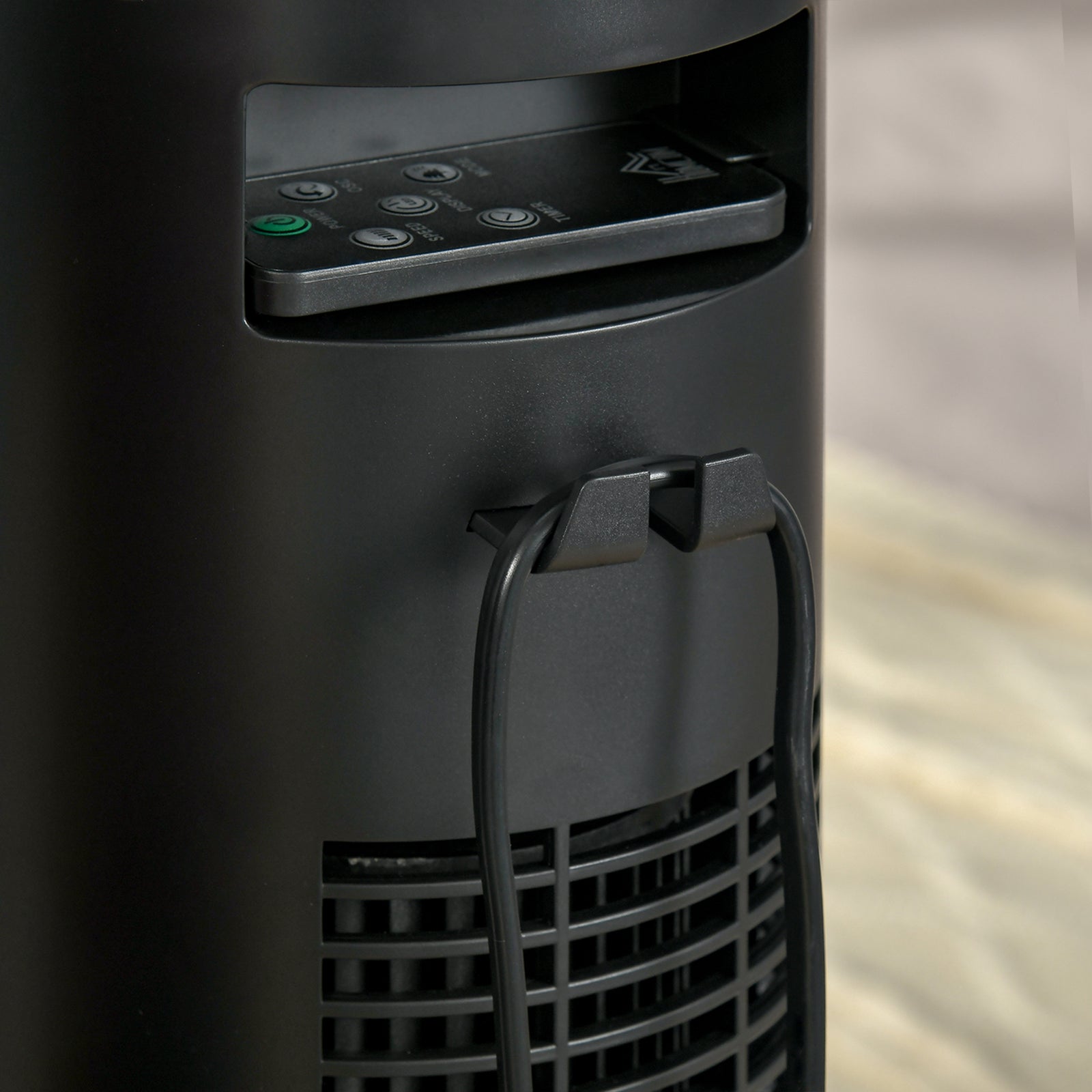 Oscillating Tower Fan Remote Control 3 Speed Modes
