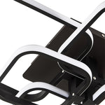 Contemporary Led Energy-efficient Semi Flush Ceiling Light | Cool White