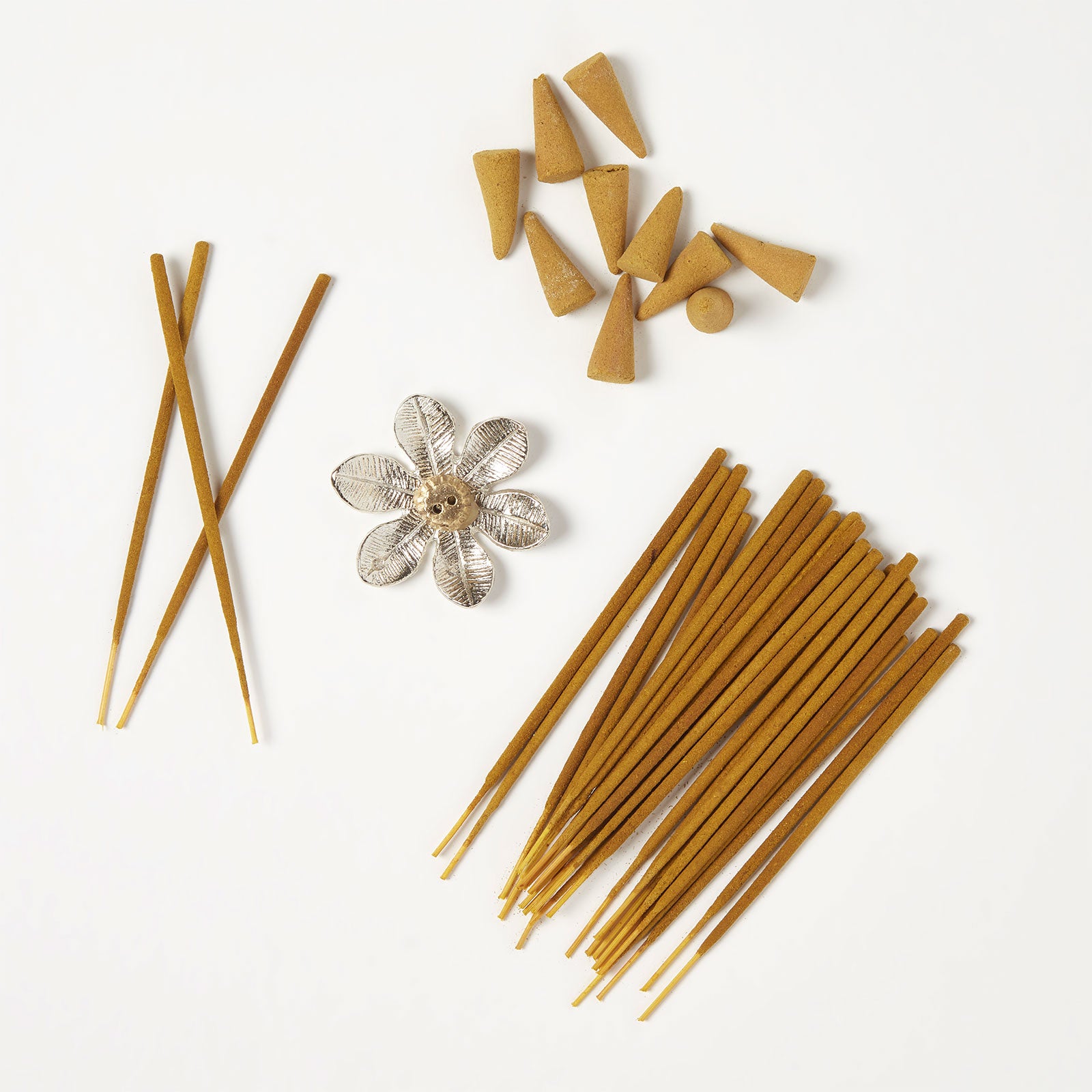 HOMESCAPES Zen Incense Gift Set, Sandalwood & Iris