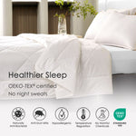 Premium Light Wool Duvet - Cool & Washable | King | White