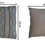 Nola Cushion Set | Set of 2 | Grey