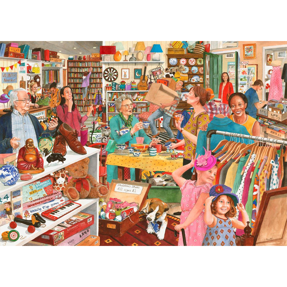 Charity Bargains - 1000 Piece Jigsaw Puzzle For Adults