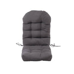 Outdoor Waterproof Tufted Swing Seat Cushion | Dark Gray