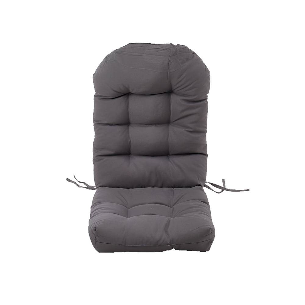 Outdoor Waterproof Tufted Swing Seat Cushion | Dark Gray