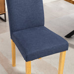 Almont Fabric Dining Chairs - Set Of 2 | Denim