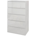 4/5 Drawer Bedroom Chest Of Drawers High Gloss | Large | White
