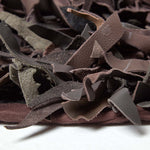 Dallas Leather Shaggy Rug | 150cm | Chocolate