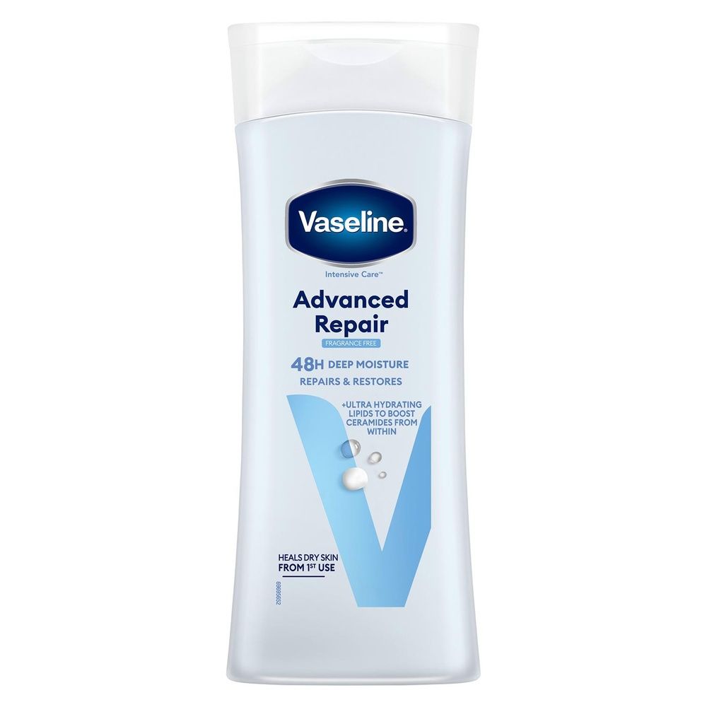 Vaseline Advanced Repair Fragrance Free Body Lotion 400ml