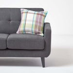 Tartan Cotton Falun Cushion Cover | 45cm x 45cm | Green