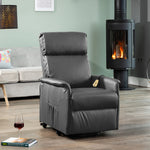 Townsend Electric Lift Assist Rise And Recline Chair | Grey