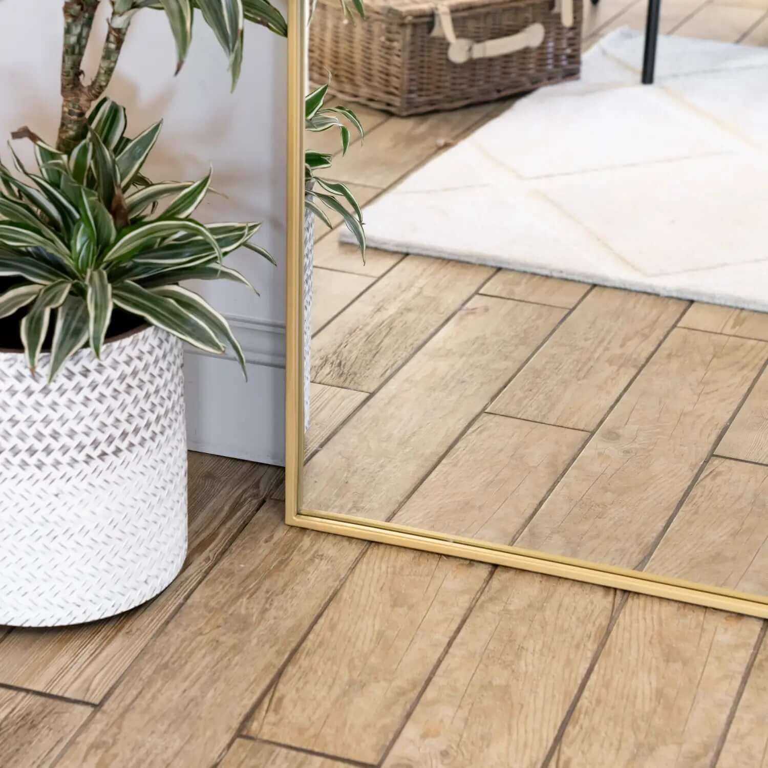 Akiko - Gold Metal Arched Mirror | 200cm x 120cm