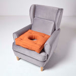 Pressure Relief Armchair Booster Cushion | 50cm x 50cm | Terracotta