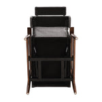 Manual Recliner Armchair Upholstered Lounge Chair With Adjustable Backrest & Footrest