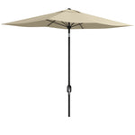 2x3m Rectangular Parasol Patio Outdoor Table Umbrella | Cream