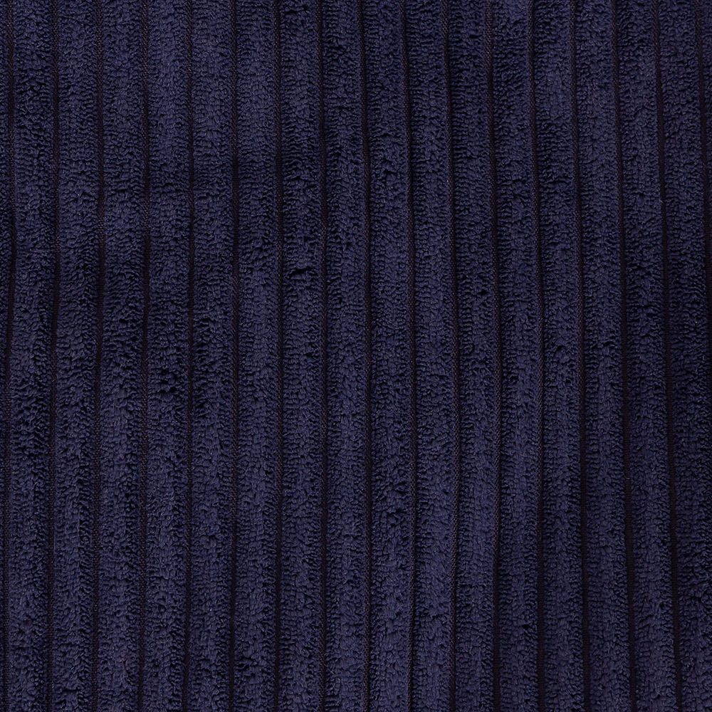 Frankie Cord Bean Bag Pouffe | Navy Blue