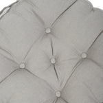 45cm Square Chair Seat Cushion Pad With Handle | Light Grey