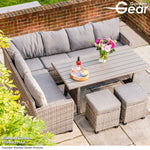 Garden_Gear St Lucia 7 Seater Rattan Sofa Dining Set