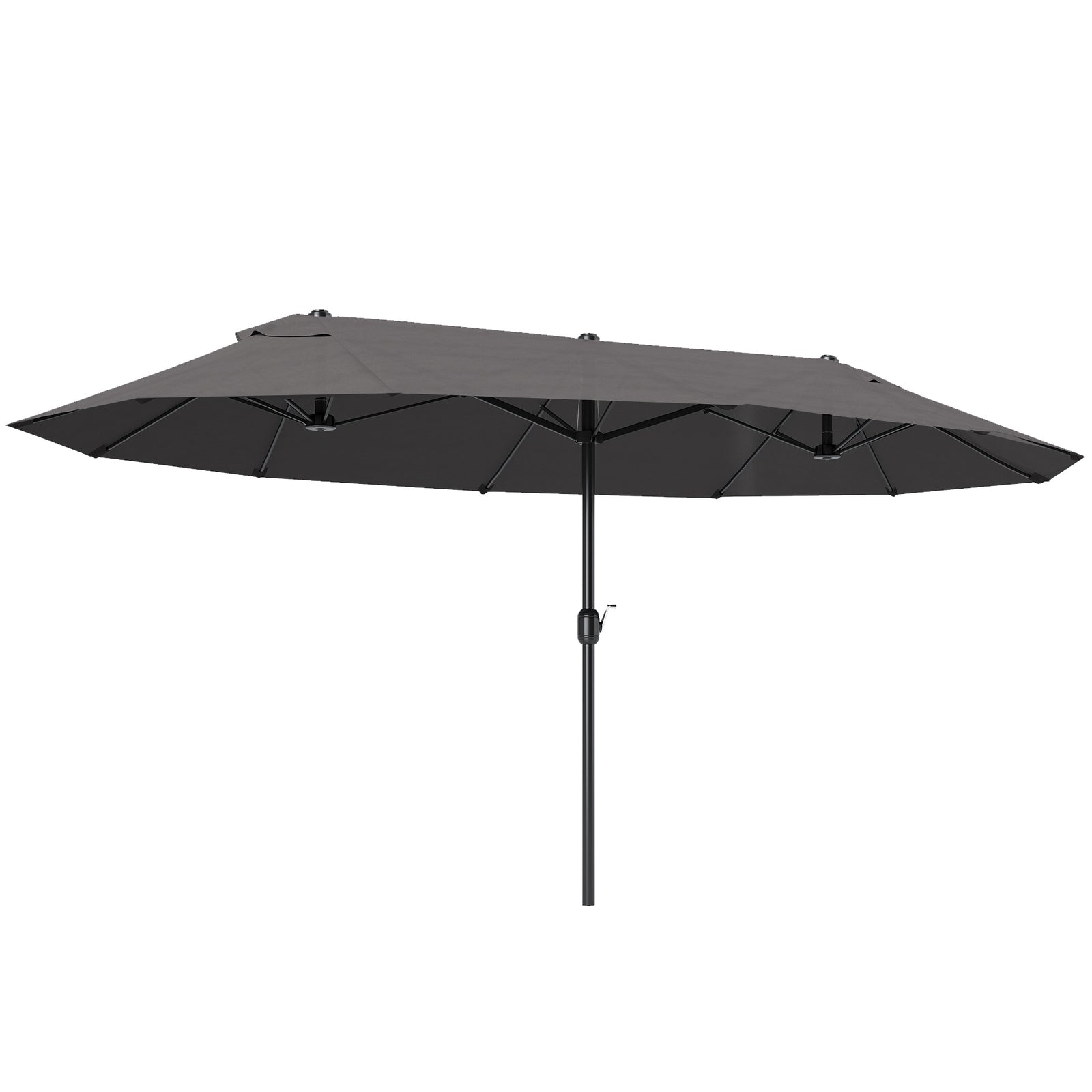 4.6m Double-sided Sun Umbrella W/ Crank