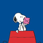 Peanuts Snoopy Blank Card, Birthday, Valentines, Mother's Or Fathers Day Official Product