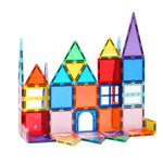 Kids Magnetic Building Blocks Magnetic Tiles Educational Construction Toy | Multi Colour