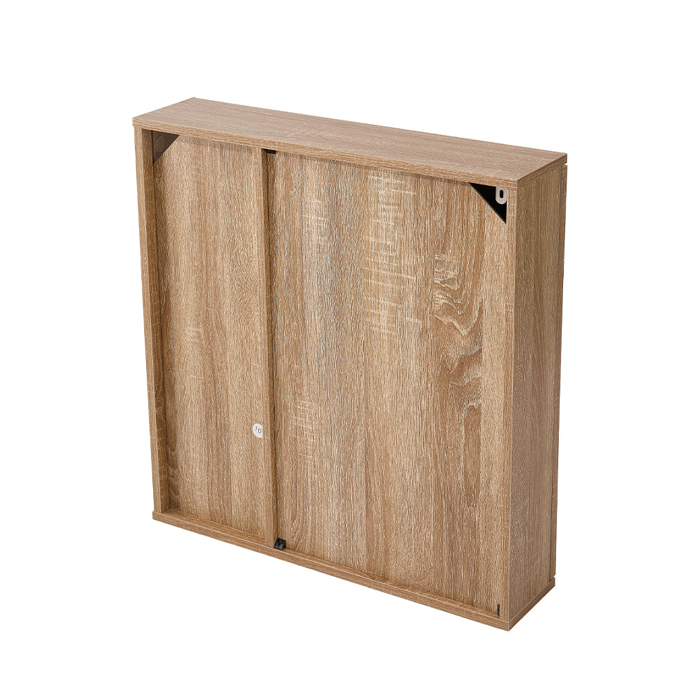 Wall-mounted Bathroom Mirror Cabinet With Adjustable Shelves
