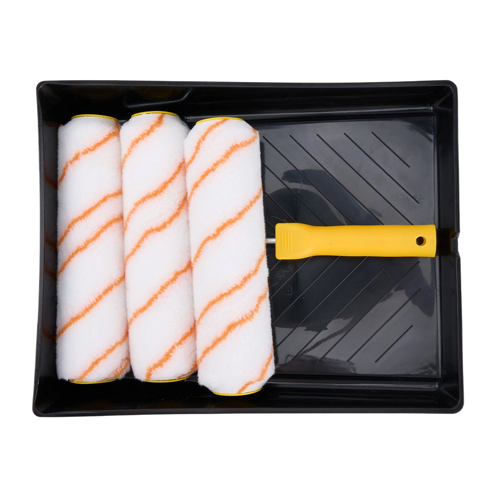 9inch Paint Roller Set With Paint Tray | Set of 5