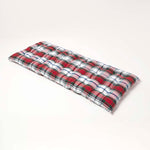 Tartan Check Bench Cushion 2 & 3 Seater | 2 | Red
