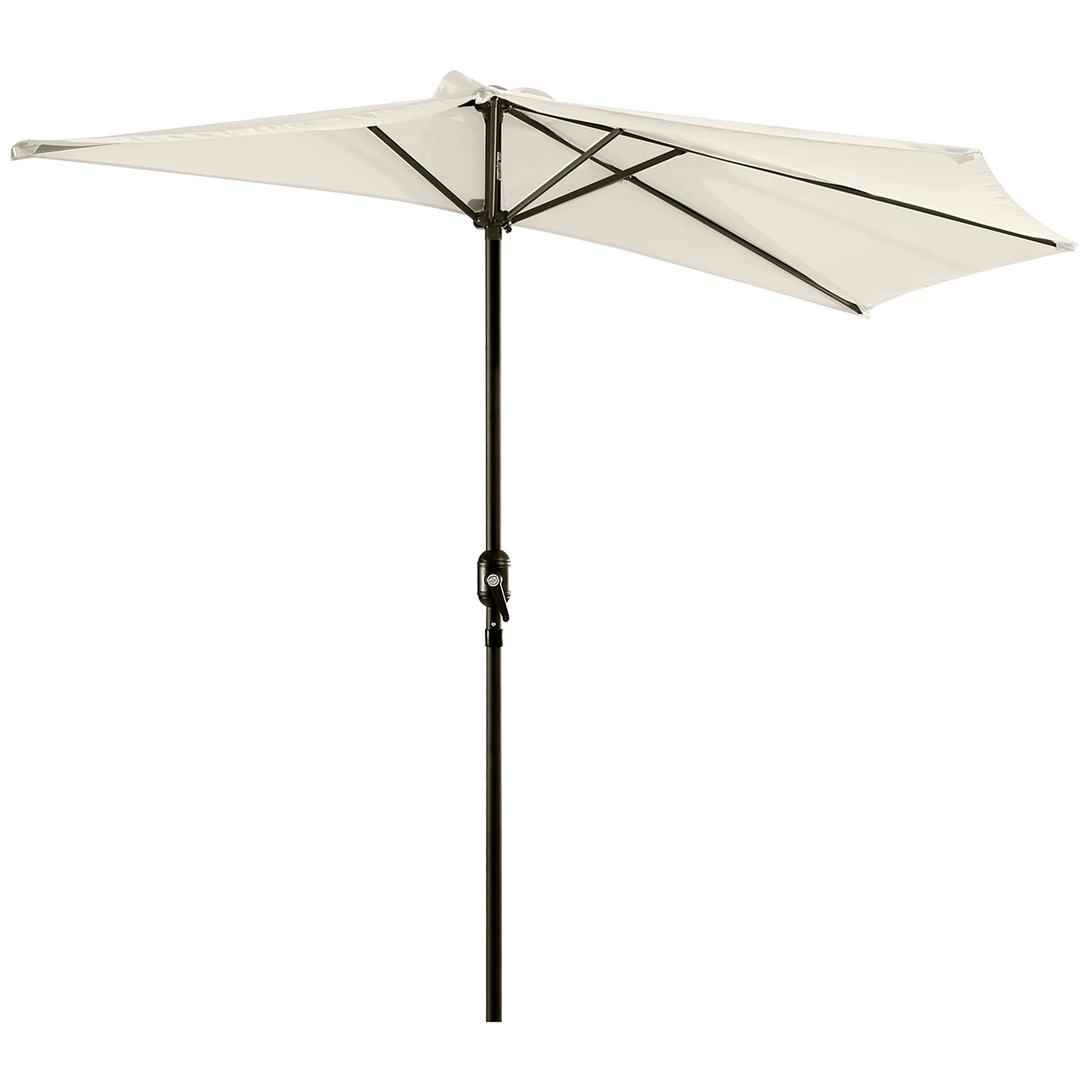 3m Half Round Parasol Balcony Shade