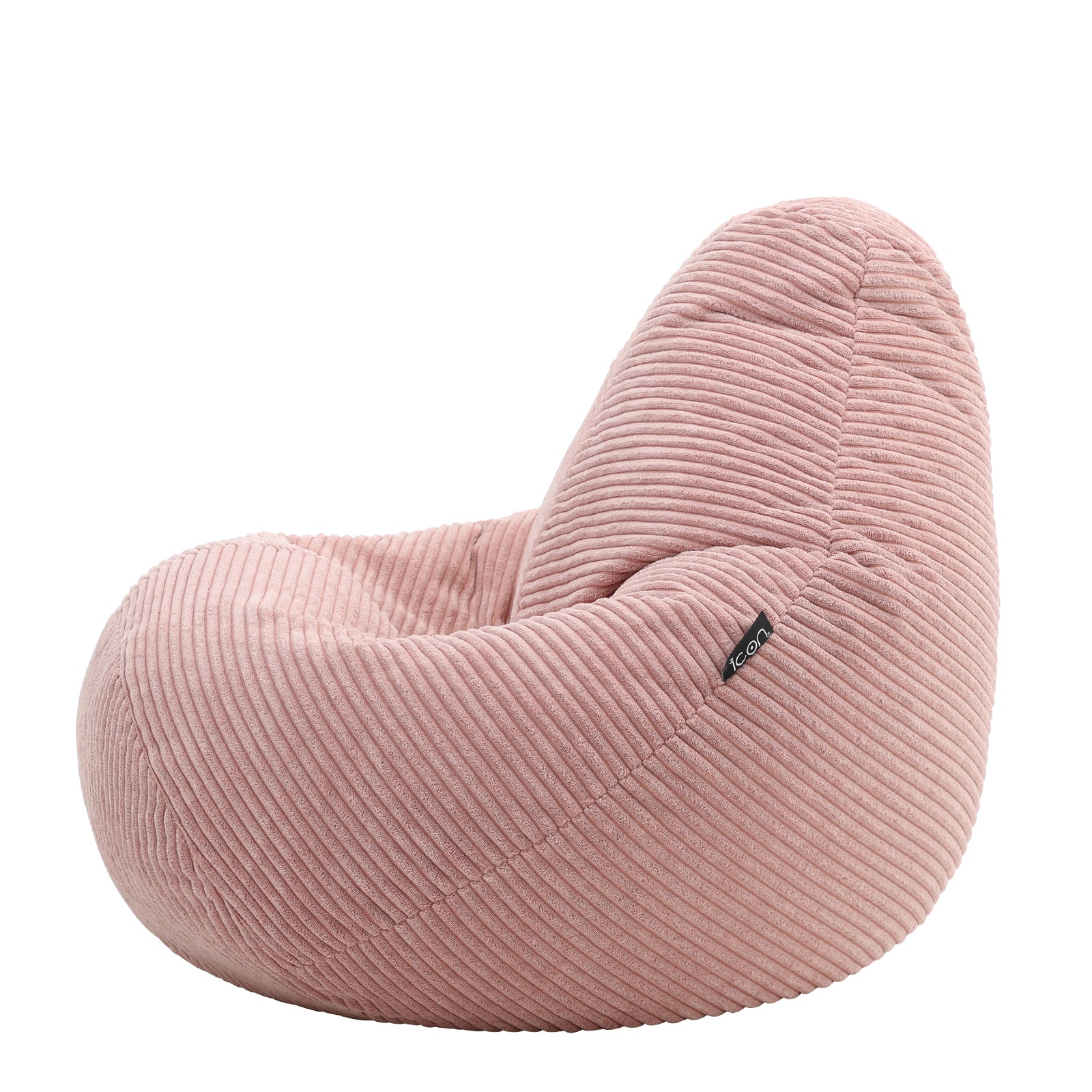 Kids Dalton Cord Bean Bag Chair | Pink