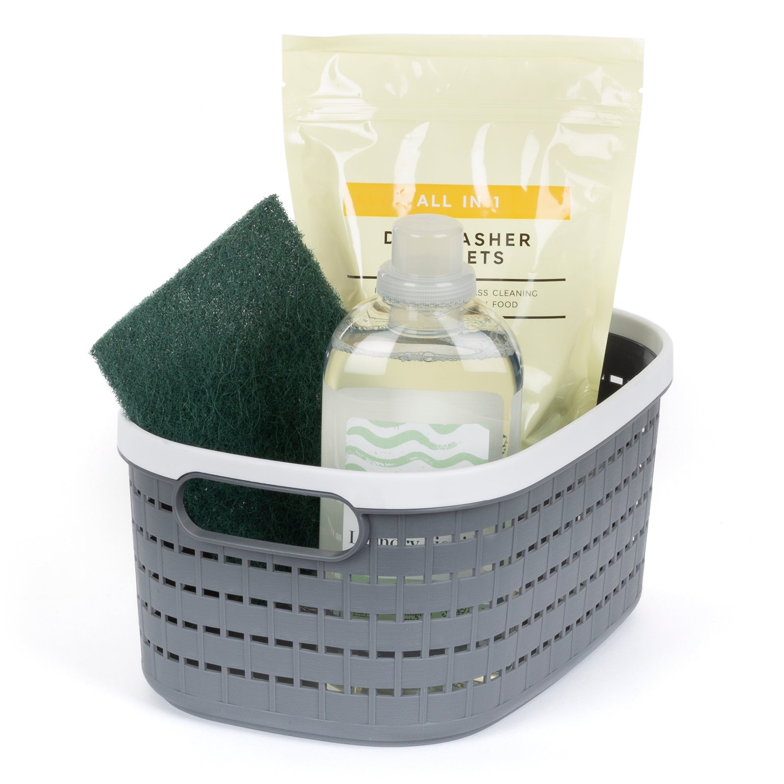 8l Ulana Woven Basket - Grey