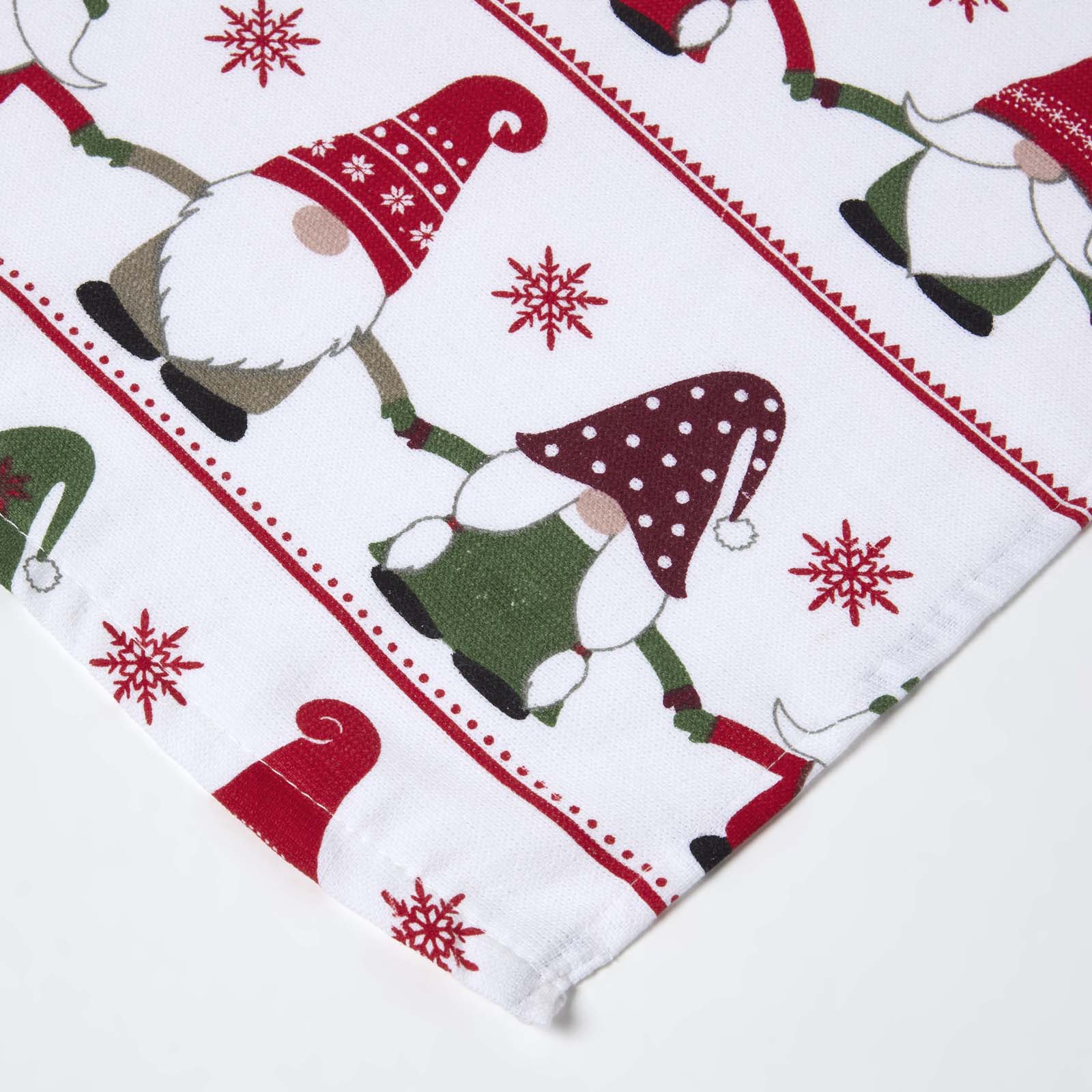 Gonk Christmas Tea Towel