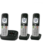 Kx-tgu433eb Digital Cordless Phone With 3 Handsets | Black
