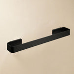 Towel Rail, Black Matt, Wall-mounted, 40 Cm. Collection Nea