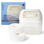 Clayr Reusable 1000ml Moisture Absorber With Anti Spill Design & Refill Tabs