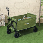 120l Festival Trolley, Folding & Compact | Green