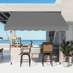 Balcony 3x1.5m Adjustable Awning, Diy