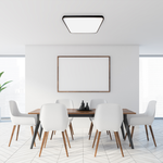 Fabio Led Ceiling Lamp Great Value Stylish Lifetime Light Source | 47cm | Black