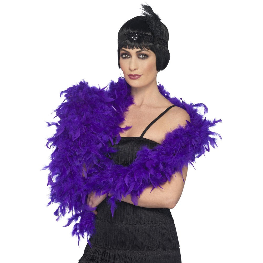 Deluxe Feather Boa | Purple