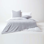 Cotton Halden Chevron Grey Throw | 150cm x 200cm | Grey